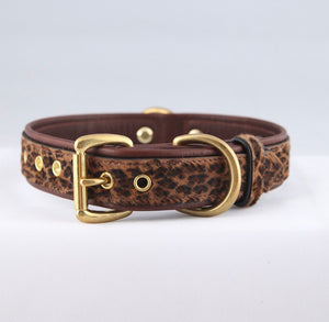 Genuine Leather Dog Collar: Monroe Collar