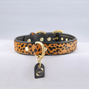 Genuine Leather Dog Collar: Diana Collar