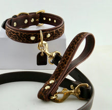 Load image into Gallery viewer, Genuine Leather Dog Collar: Monroe Collar